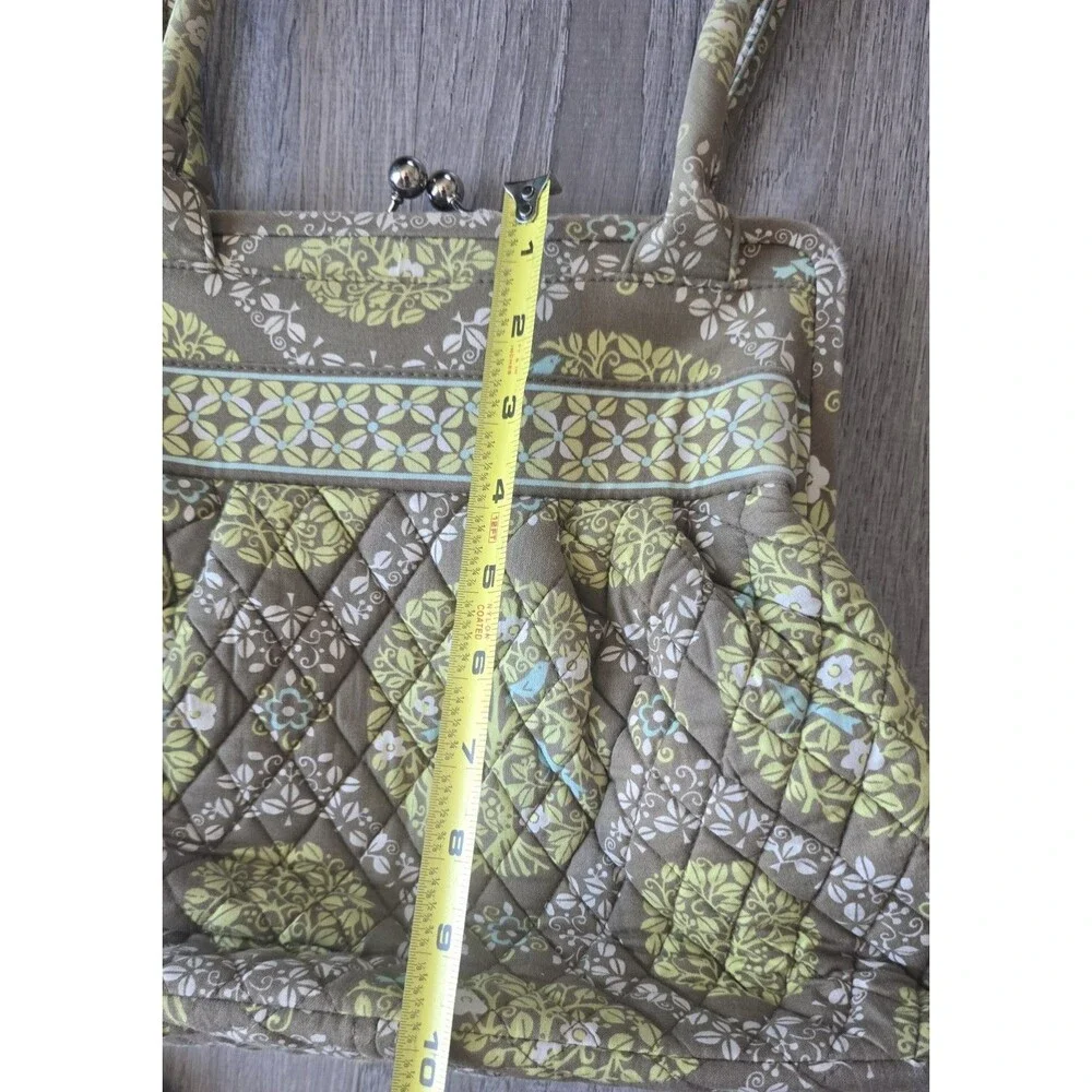 Vera Bradley Alice Bluebird Sitting In A Tree Kiss Lock Clasp Handbag Purse 2010